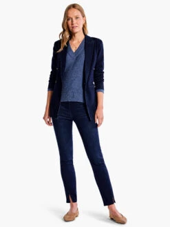 Waffle Stitch V-Neck Sweater 9 Waffle Stitch V-Neck Sweater -Deals Clothing Shop F231168CFLPRODUCT 04