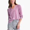 Waffle Stitch V-Neck Sweater MAUVE MIST 1 Waffle Stitch V-Neck Sweater MAUVE MIST -Deals Clothing Shop F231168MMTPRODUCT 04