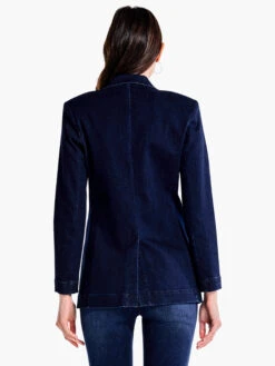 Soft As Butter Denim Blazer TWILIGHT -Deals Clothing Shop F231505TWIPRODUCT 03