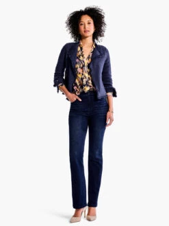 Dreamy Refined Ruffle Shirt YELLOW MULTI -Deals Clothing Shop F231636YLMPRODUCT 04