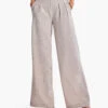 31" Bi-Stretch Twill Wide-Leg Pant BISCOTTI HEATHER -Deals Clothing Shop F231801BHTPRODUCT 01