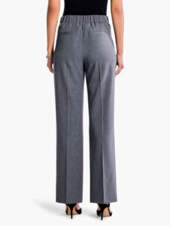 31" The Avenue Wide Leg Pleated Pant CHARCOAL -Deals Clothing Shop F231826CHRPRODUCT 04