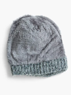 Lined Mélange Beanie -Deals Clothing Shop FEFA107GRYPRODUCT 02