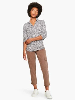 Liverpool - Cargo Pant With Cuff TOFFEE -Deals Clothing Shop LM7228METOFPRODUCT 01