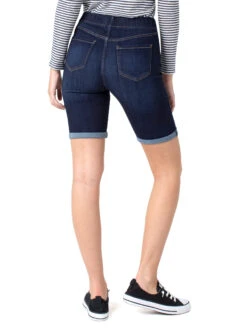 Liverpool Chloe Pull-On Bermuda DARK DENIM -Deals Clothing Shop LM9084F80DDMPRODUCT 02