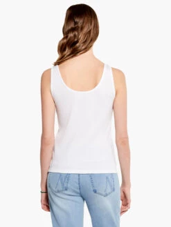 Drapey Rib Scoop Tank PAPER WHITE 8 Drapey Rib Scoop Tank PAPER WHITE -Deals Clothing Shop M231087PWHPRODUCT 03