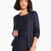 Sequin Cardigan DARK INDIGO -Deals Clothing Shop M231108DIDPRODUCT 01
