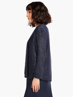Sequin Cardigan DARK INDIGO -Deals Clothing Shop M231108DIDPRODUCT 02