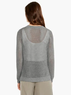 Mesh Stitch Sweater TARRAGON -Deals Clothing Shop M231116TARPRODUCT 03