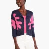 Cutout Crush Cardigan INDIGO MULTI -Deals Clothing Shop M231140IMIPRODUCT 01