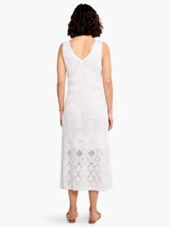 Crochet Statement Dress PAPER WHITE -Deals Clothing Shop M231220PWHPRODUCT 03