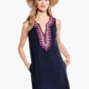 Summer Retreat Dress INDIGO MULTI