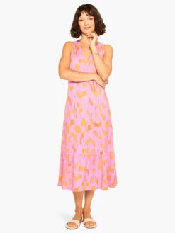 Summer Heat Dress PINK MULTI -Deals Clothing Shop M231265PKMPRODUCT 04