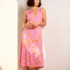 Summer Heat Dress PINK MULTI -Deals Clothing Shop M231265PKMPRODUCT 05