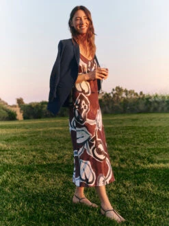 Central Park Scrunch Sleeve Jacket BLUE MULTI -Deals Clothing Shop M231509BLTPRODUCT 05