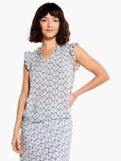 Lilipad Blues Tank BLUE MULTI -Deals Clothing Shop M231631BLTPRODUCT 07