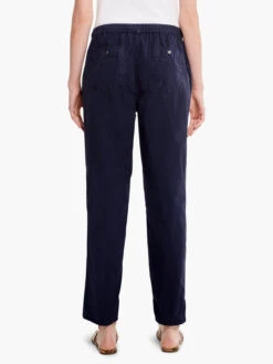 Cotton Poplin Relaxed Ankle Pant DARK INDIGO -Deals Clothing Shop M231821DIDPRODUCT 04