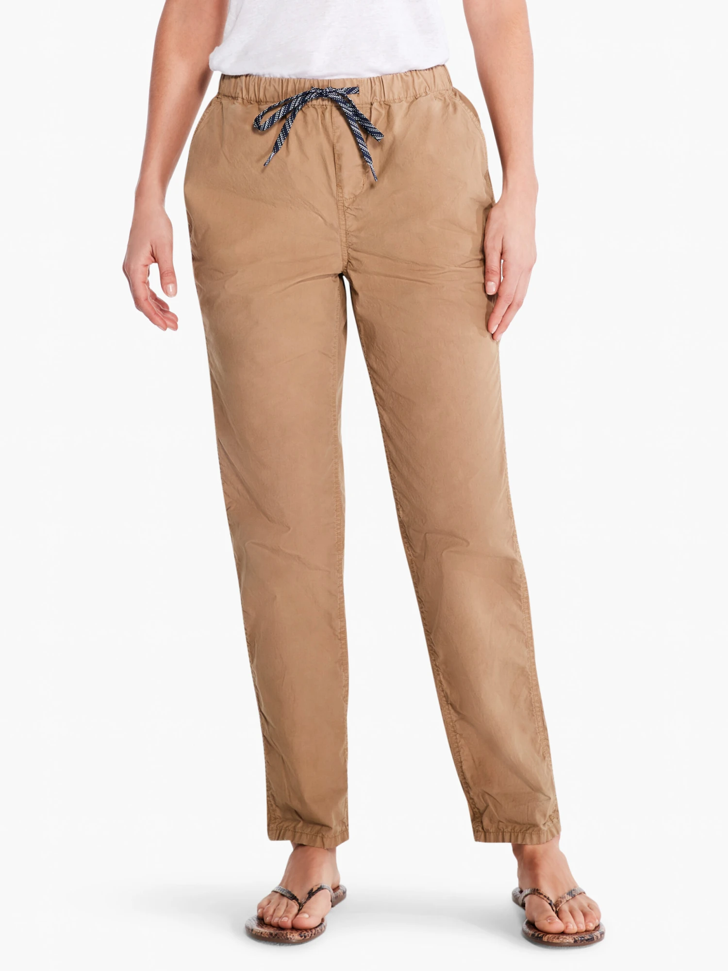Cotton Poplin Relaxed Ankle Pant DIJON 6 Cotton Poplin Relaxed Ankle Pant DIJON - Image 4