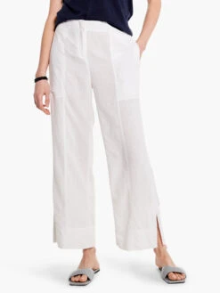 Rumba Park Wide-Leg Crop Pant PAPER WHITE