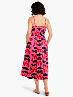 Cutout Crush Dress PINK MULTI -Deals Clothing Shop M231901PKMPRODUCT 03