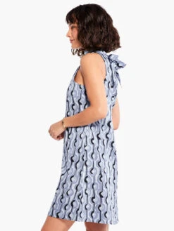 Painted Clouds Dress BLUE MULTI -Deals Clothing Shop M231907BLTPRODUCT 02