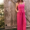 Rumba Park Jumpsuit SHOCKING PINK -Deals Clothing Shop M231909SKPPRODUCT 01a