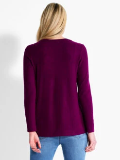 NZT Sweet Dreams V Tee MULBERRY -Deals Clothing Shop NZTF231090MULPRODUCT 03