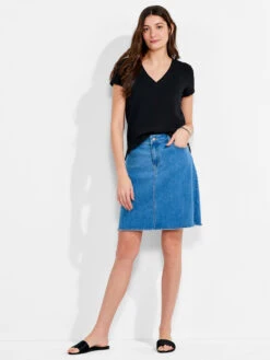 NZT Short Sleeve Roll V Tee -Deals Clothing Shop NZTM232013BLXPRODUCT 04