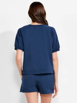 NZT Short Sleeve Round Neck French Terry Top -Deals Clothing Shop NZTM232017DIDPRODUCT 03