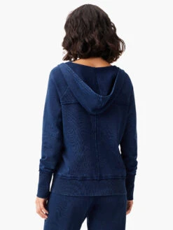 NZT Vintage French Terry Hoodie WASHED INDIGO -Deals Clothing Shop NZTW23203920WAIPRODUCT 03