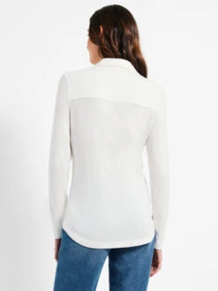 NZT Sweet Dreams Long Sleeve Shirt -Deals Clothing Shop NZTW232051MWHPRODUCT 02