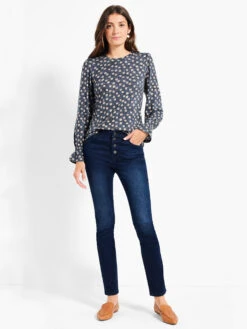 NZT Sweet Dreams Dotty Femme Sleeve Tee BLACK MULTI 9 NZT Sweet Dreams Dotty Femme Sleeve Tee BLACK MULTI -Deals Clothing Shop NZTW232055BLMPRODUCT 04