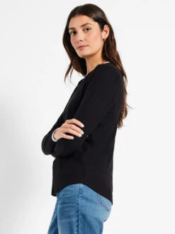 NZT Sweet Dreams Puff Shoulder Layered Top -Deals Clothing Shop NZTW232071BLXPRODUCT 02