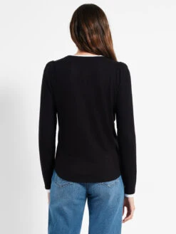 NZT Sweet Dreams Puff Shoulder Layered Top -Deals Clothing Shop NZTW232071BLXPRODUCT 03