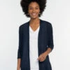 Lightweight Long Back Of The Chair Cardigan DARK INDIGO -Deals Clothing Shop S201191DIDPRODUCT 01