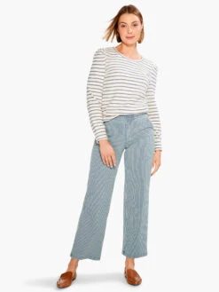 Striped Oceanus Top BLUE MULTI -Deals Clothing Shop S231007BLTPRODUCT 04