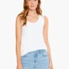 Rib Knit Scoop Tank PAPER WHITE -Deals Clothing Shop S231051PWHPRODUCT 01