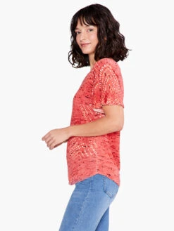 Shoreline Sweater ORANGE MULTI -Deals Clothing Shop S231131ORMPRODUCT 02