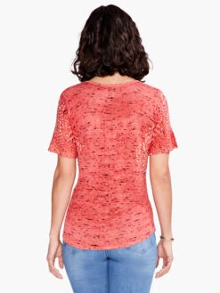 Shoreline Sweater ORANGE MULTI -Deals Clothing Shop S231131ORMPRODUCT 03