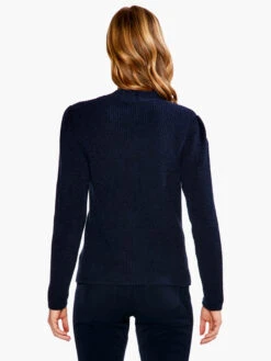 Shaker Knit Cardigan DARK INDIGO -Deals Clothing Shop S231136DIDPRODUCT 03