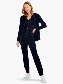 Shaker Knit Cardigan DARK INDIGO -Deals Clothing Shop S231136DIDPRODUCT 04