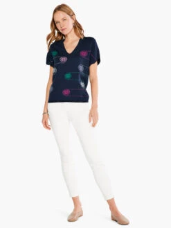 Color Spun Sweater INDIGO MULTI -Deals Clothing Shop S231142IMIPRODUCT 04