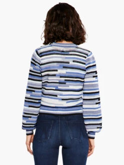 Crochet Blues Cardigan BLUE MULTI -Deals Clothing Shop S231157BLTPRODUCT 03