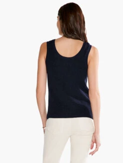 Shaker Knit Tank DARK INDIGO -Deals Clothing Shop S231168DIDPRODUCT 03