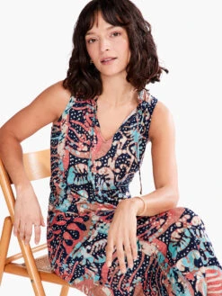 Batik Stamp Dress INDIGO MULTI -Deals Clothing Shop S231251IMIPRODUCT 06