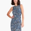 Water Drops Dress BLUE MULTI -Deals Clothing Shop S231252BLTPRODUCT 01