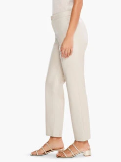 Faux Leather Straight-Leg Trouser COBBLESTONE -Deals Clothing Shop S231312CBSPRODUCT 02