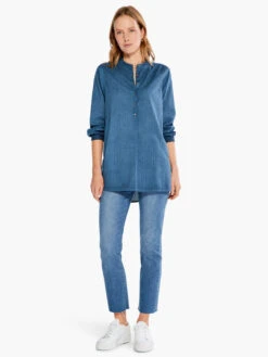 Garden Shirt INDIGO MULTI -Deals Clothing Shop S231621IMIPRODUCT 04