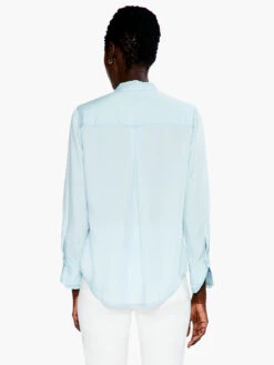 Femme Denim Shirt PALE DENIM -Deals Clothing Shop S231622PLDPRODUCT 03