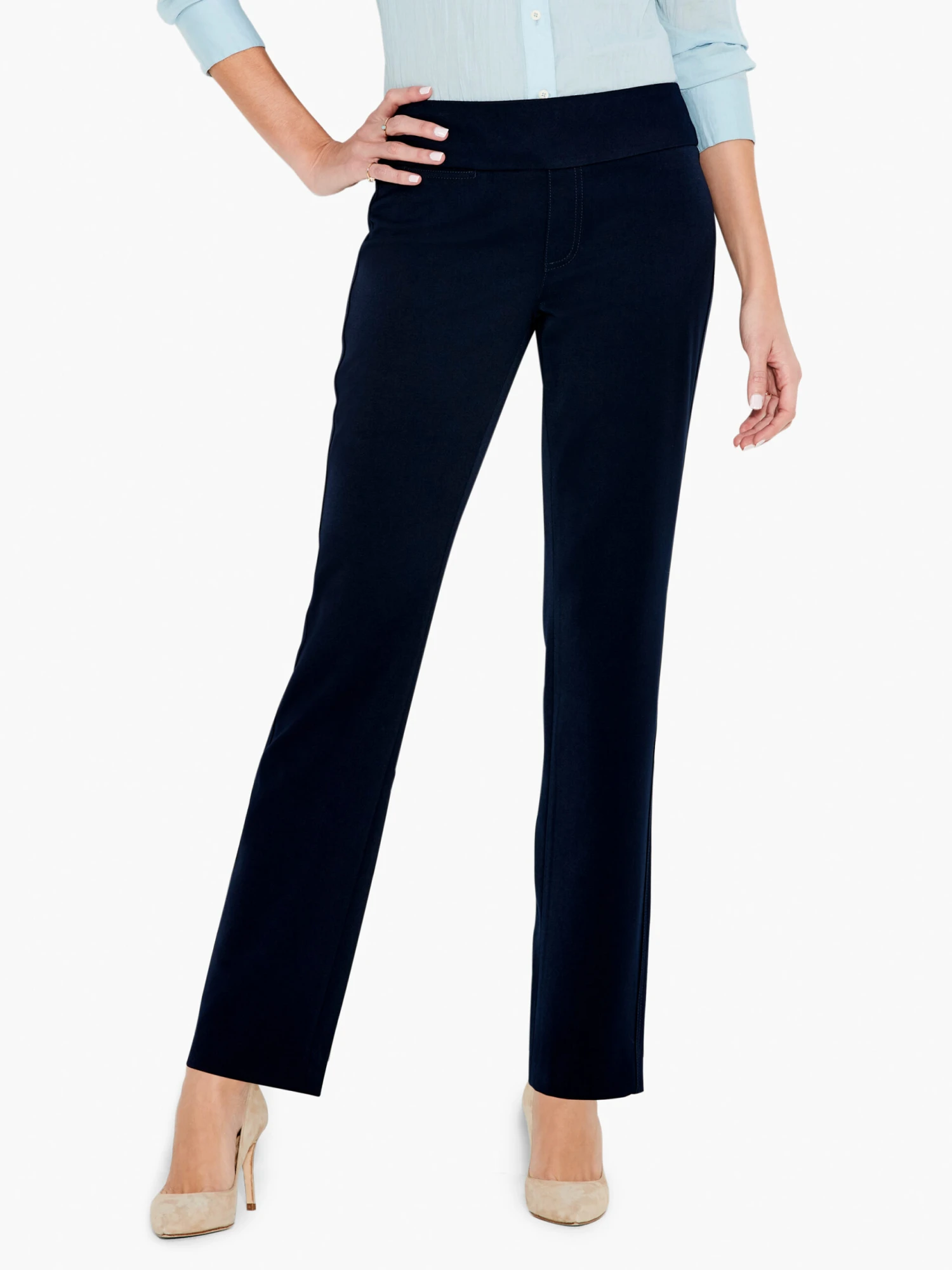 Work It Straight-Leg Trouser DARK INDIGO 3 Work It Straight-Leg Trouser DARK INDIGO